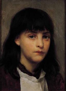 Edwin Harris : Portrait of a Young Girl